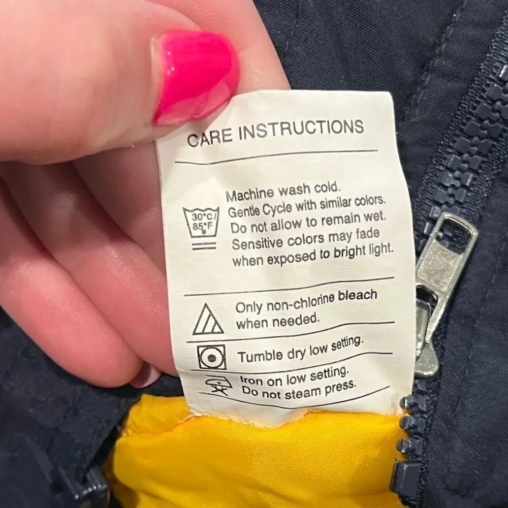 Oshkosh Kids Snow Suit Black Yellow Size 12M